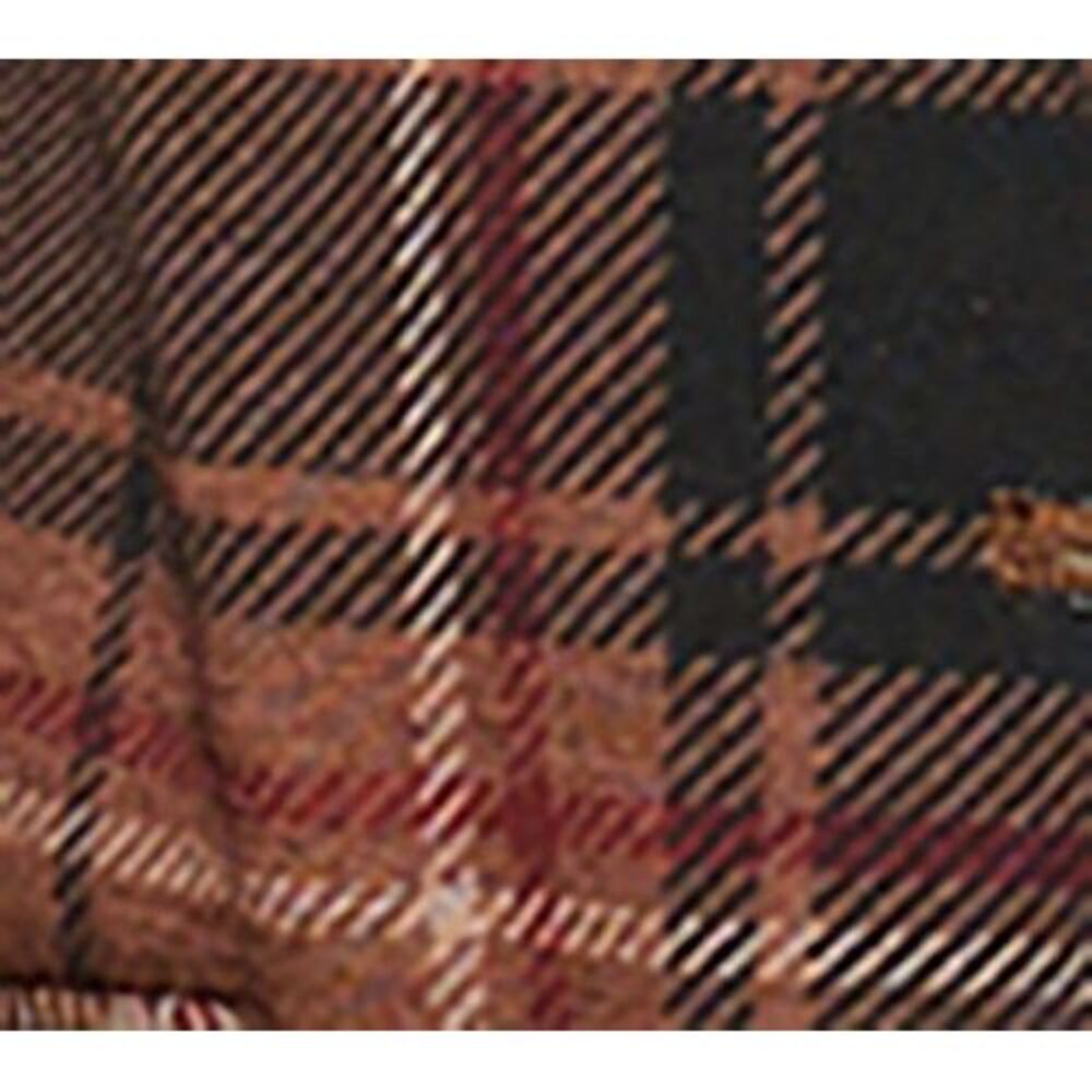 Susan Graver Women's Top Sz L Tailored by Reg Printed Ponte Shawl Black A654248 - Picture 3 of 4